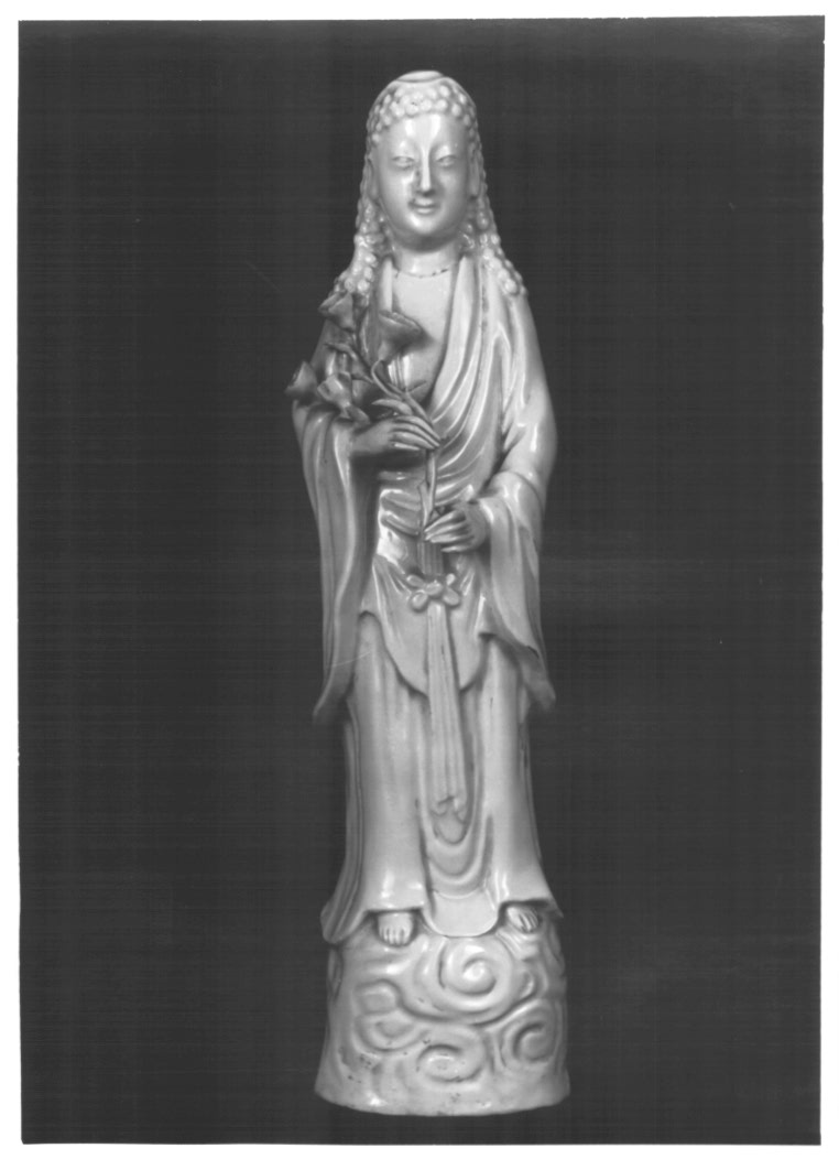 figura femminile (statuetta) - ambito europeo (secondo quarto sec. XIX)