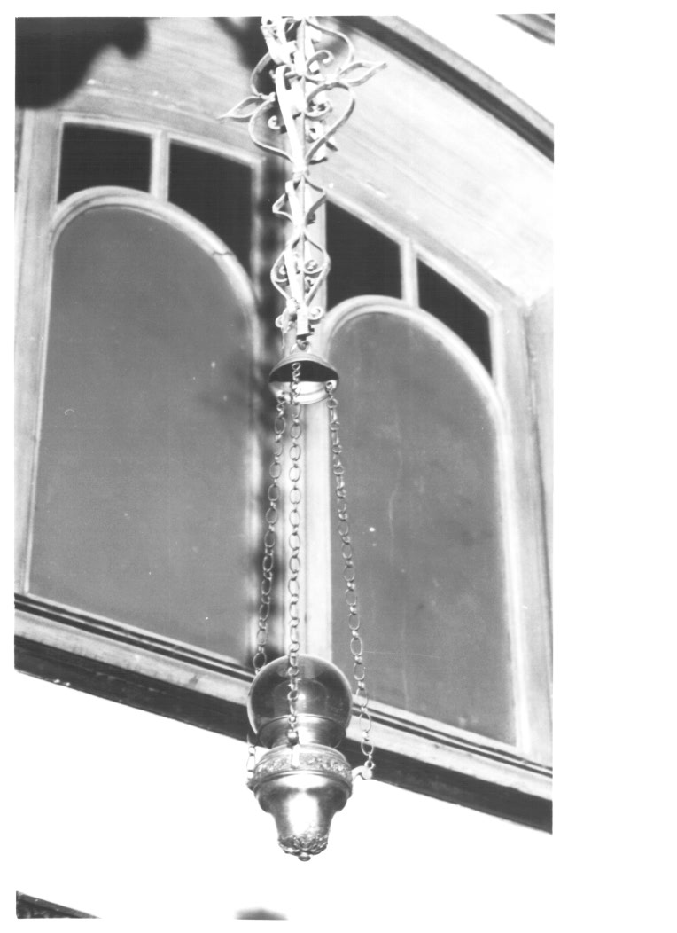 lampada pensile - ambito europeo (metà sec. XIX)