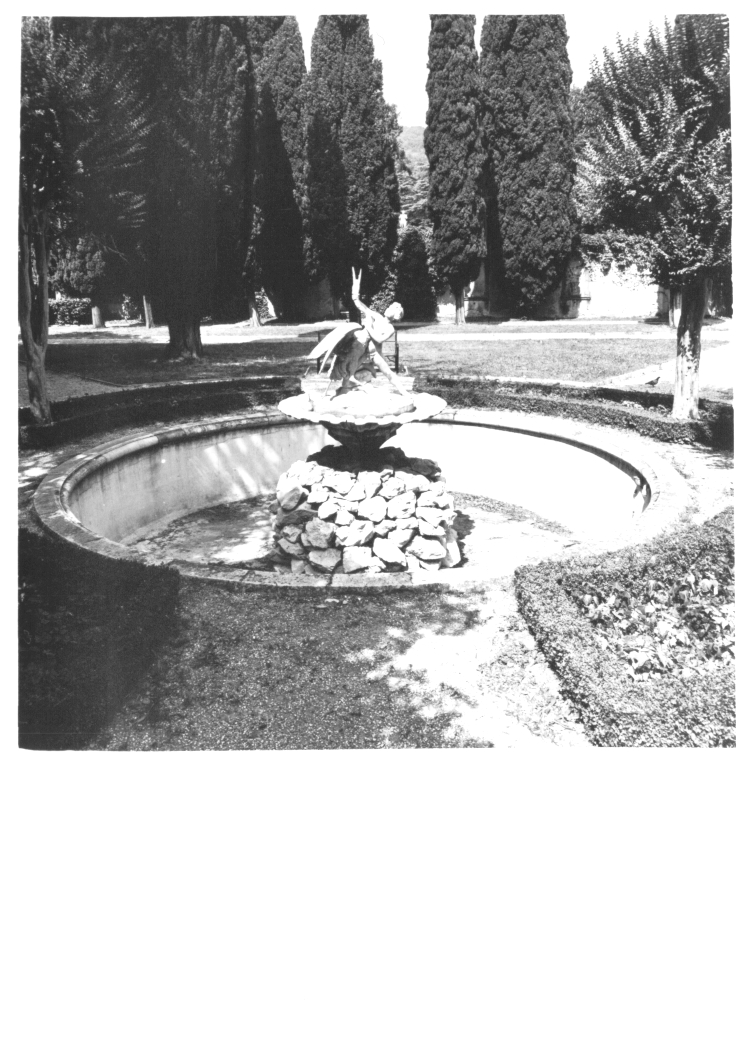 fontana, elemento d'insieme - ambito europeo (metà sec. XIX)