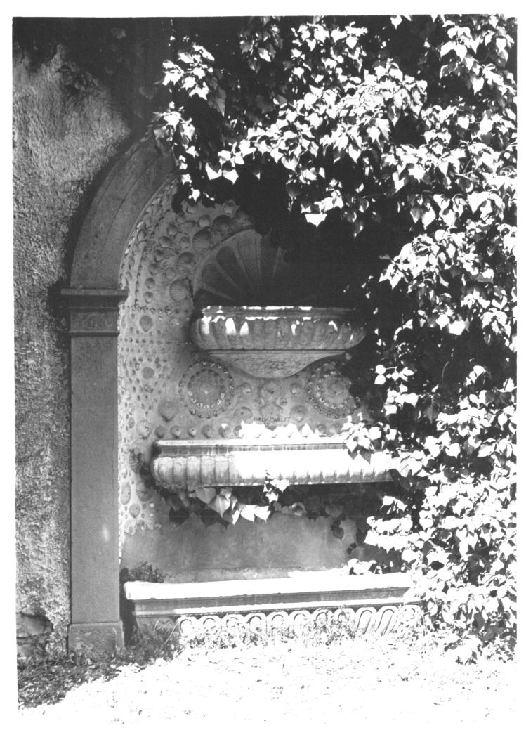 fontana - a muro - ambito europeo (metà sec. XIX)