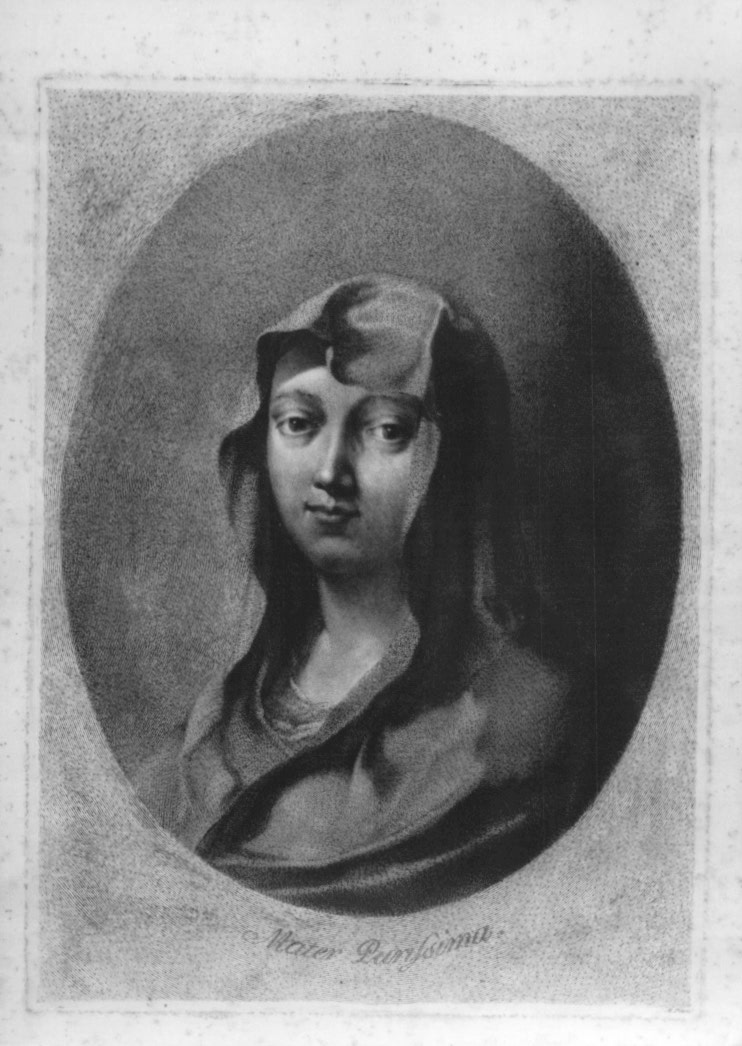 Madonna Immacolata (stampa) di Pitteri Marco Alvise (sec. XVIII)