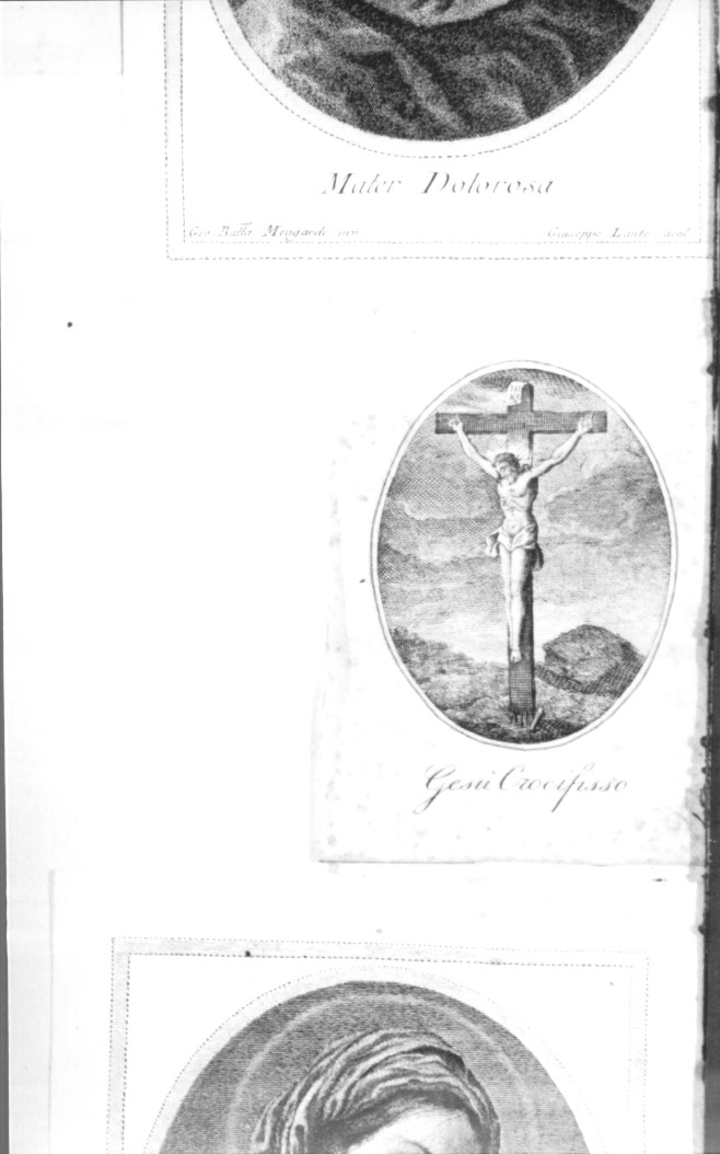 Cristo Crocifisso (stampa) - ambito friulano (sec. XVIII)