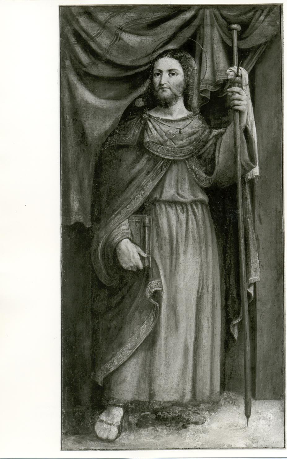 San Giacomo apostolo (dipinto) di Blaceo Bernardino (metà sec. XVI)