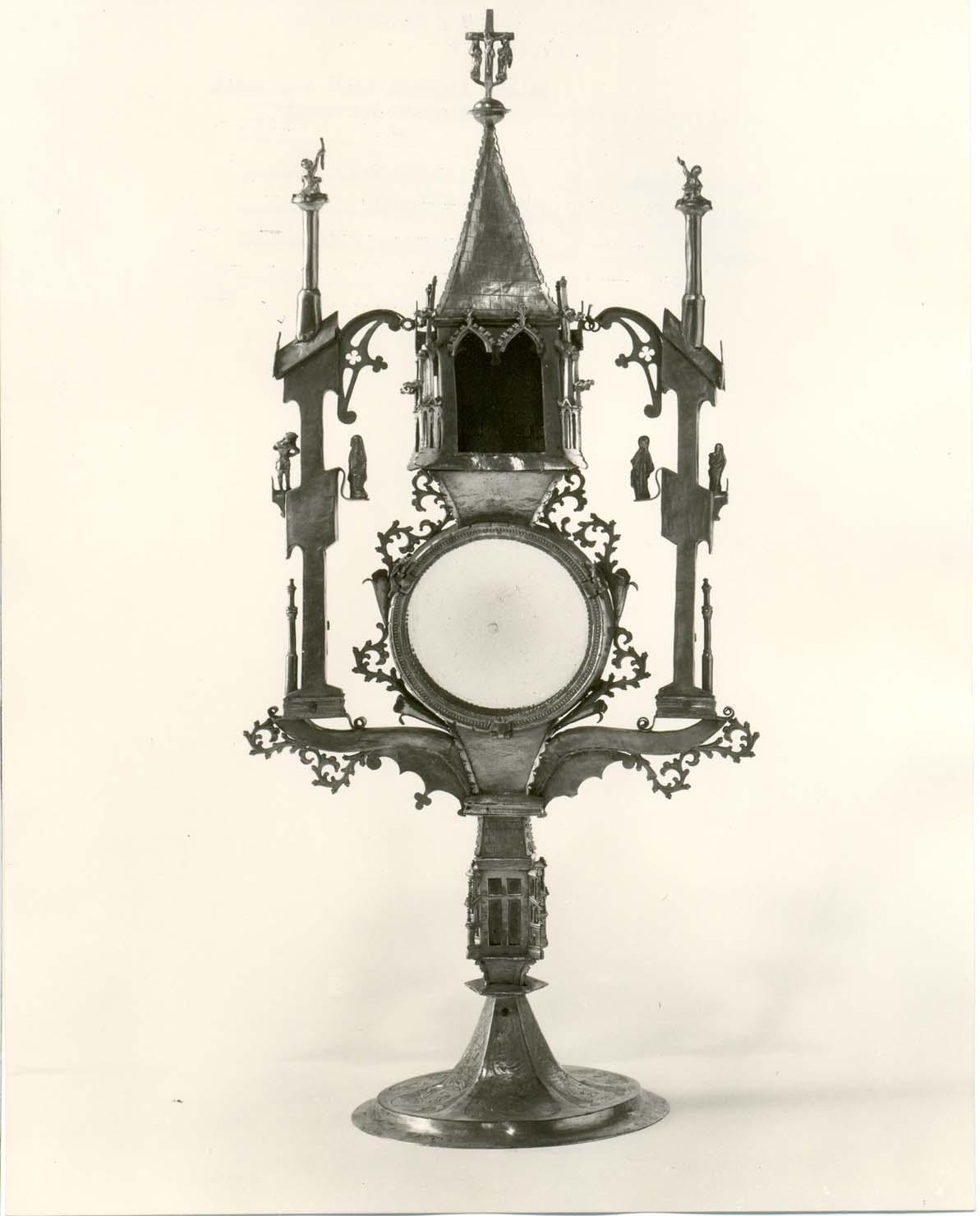 reliquiario-ostensorio - ambito friulano (sec. XV)