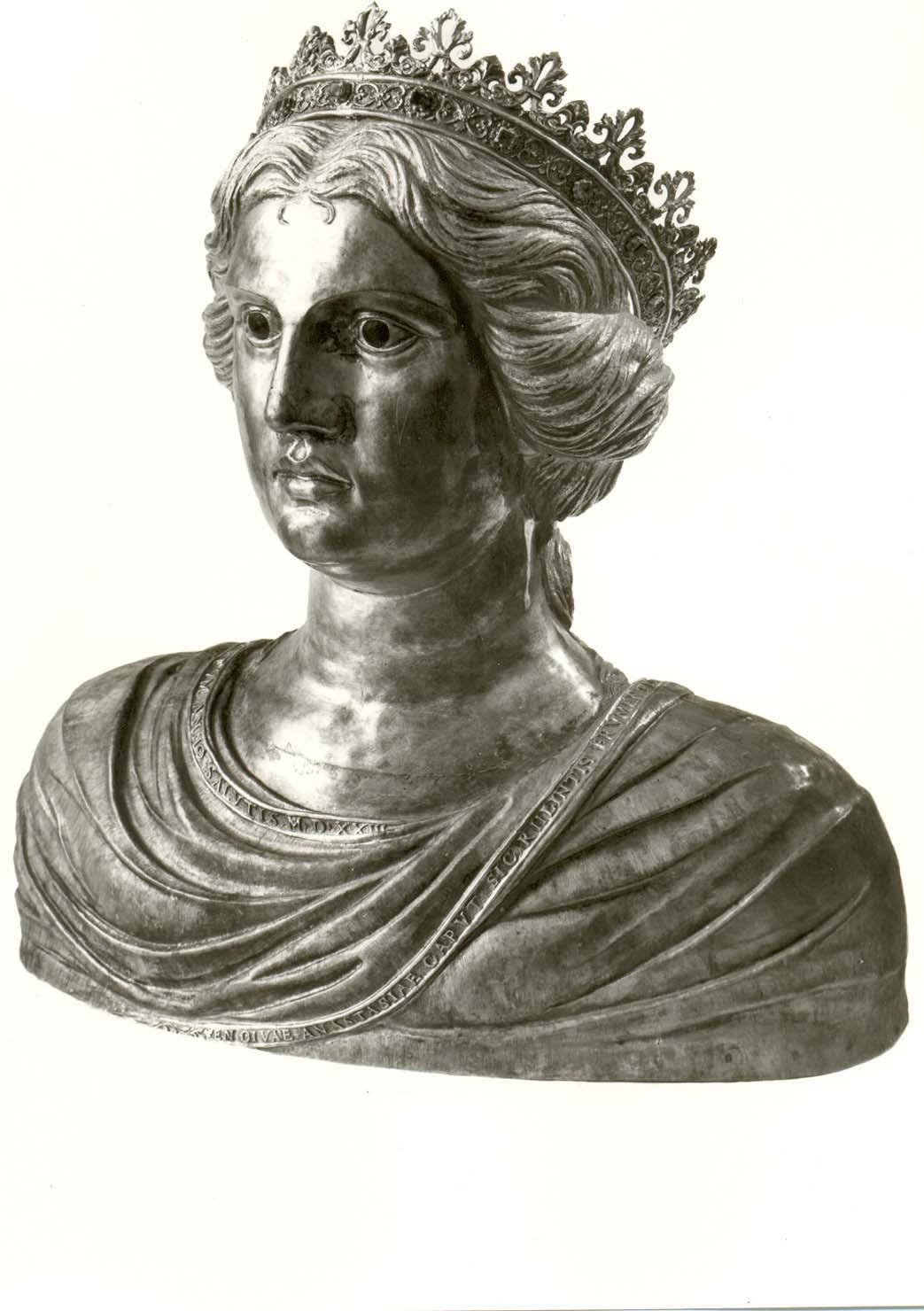 reliquiario - a busto - ambito veneto (prima metà sec. XVI)