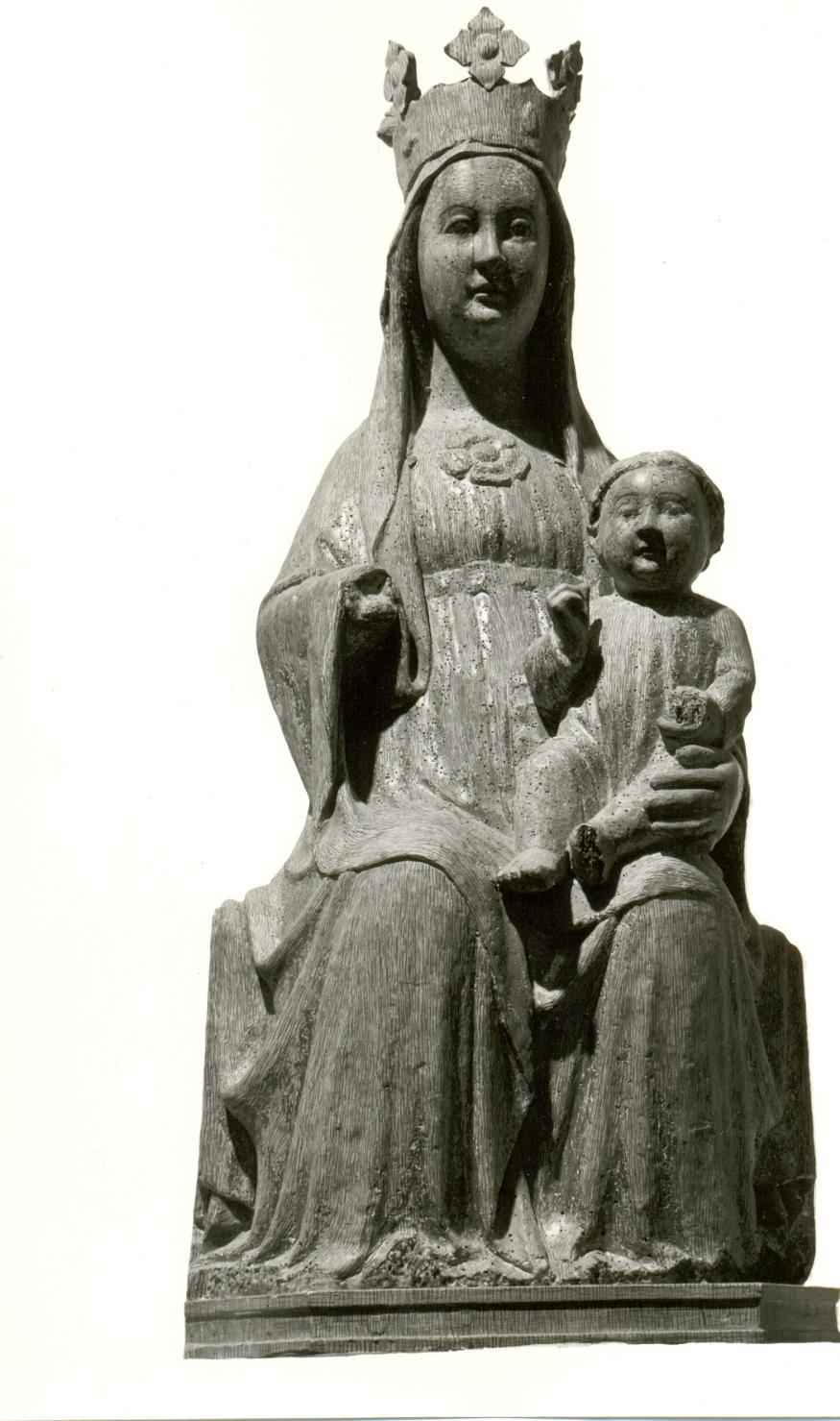 Madonna con Bambino (statua) - ambito friulano (sec. XV)