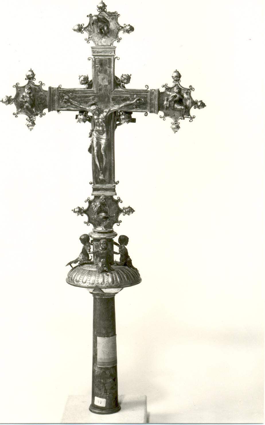 croce processionale - manifattura veneziana (sec. XVI)