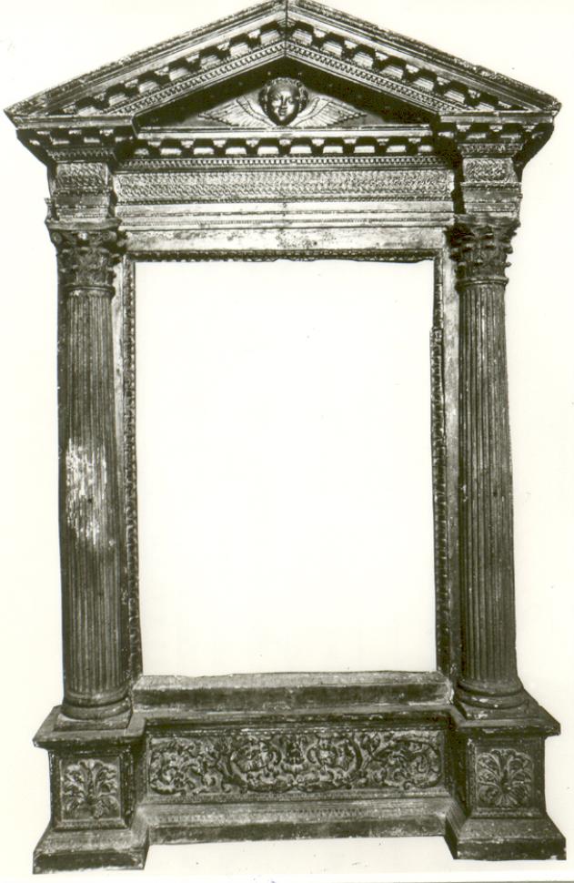 altare - a edicola - ambito friulano (ultimo quarto sec. XVI)