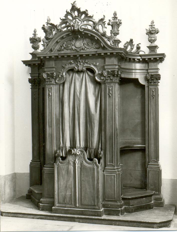 confessionale mobile - ambito friulano (seconda metà sec. XVIII)