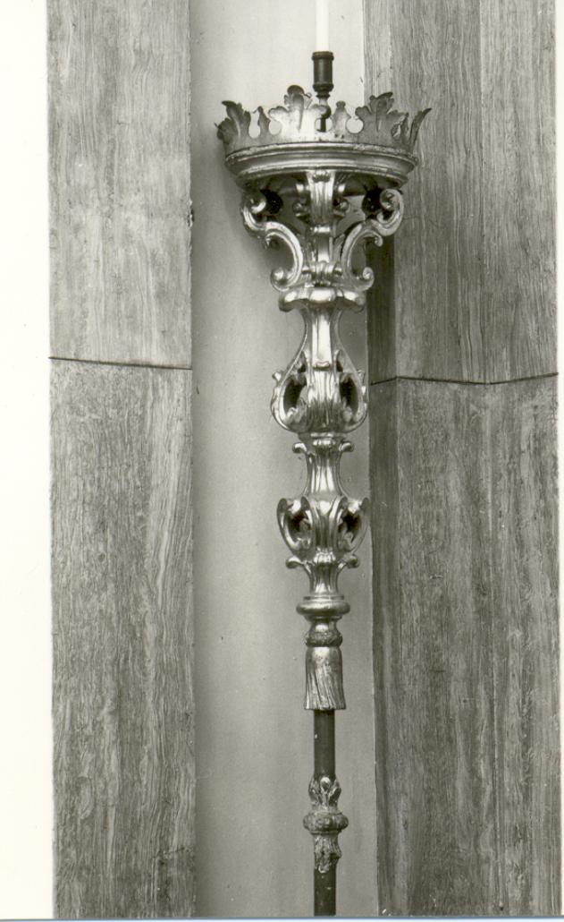 torciera - ambito veneziano (seconda metà sec. XVIII)