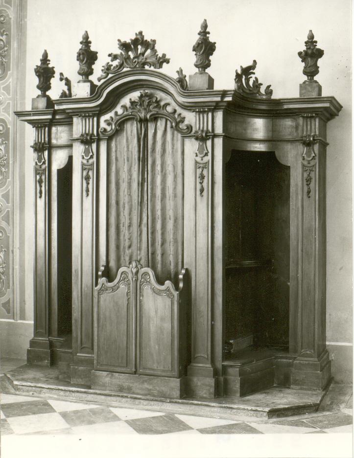 confessionale - ambito friulano (fine sec. XVIII)