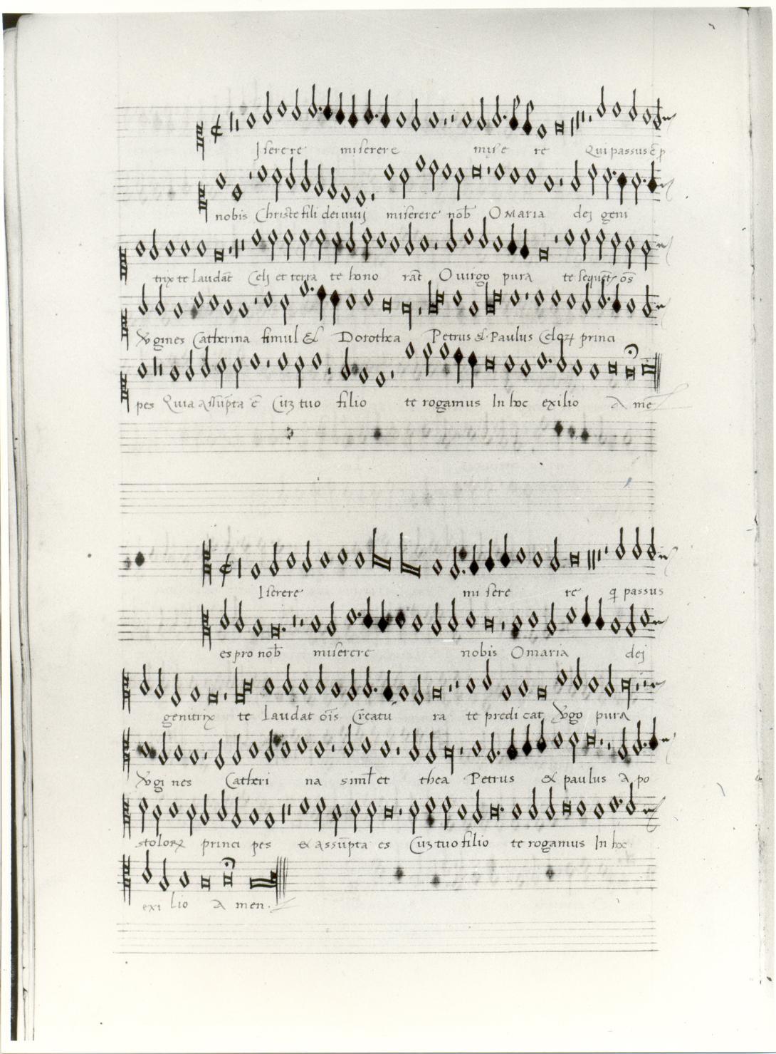 libretto - ambito friulano (fine/inizio secc. XVI/ XVII)