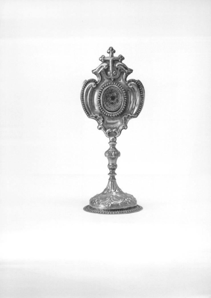 reliquiario - a ostensorio - ambito friulano (seconda metà sec. XVIII)