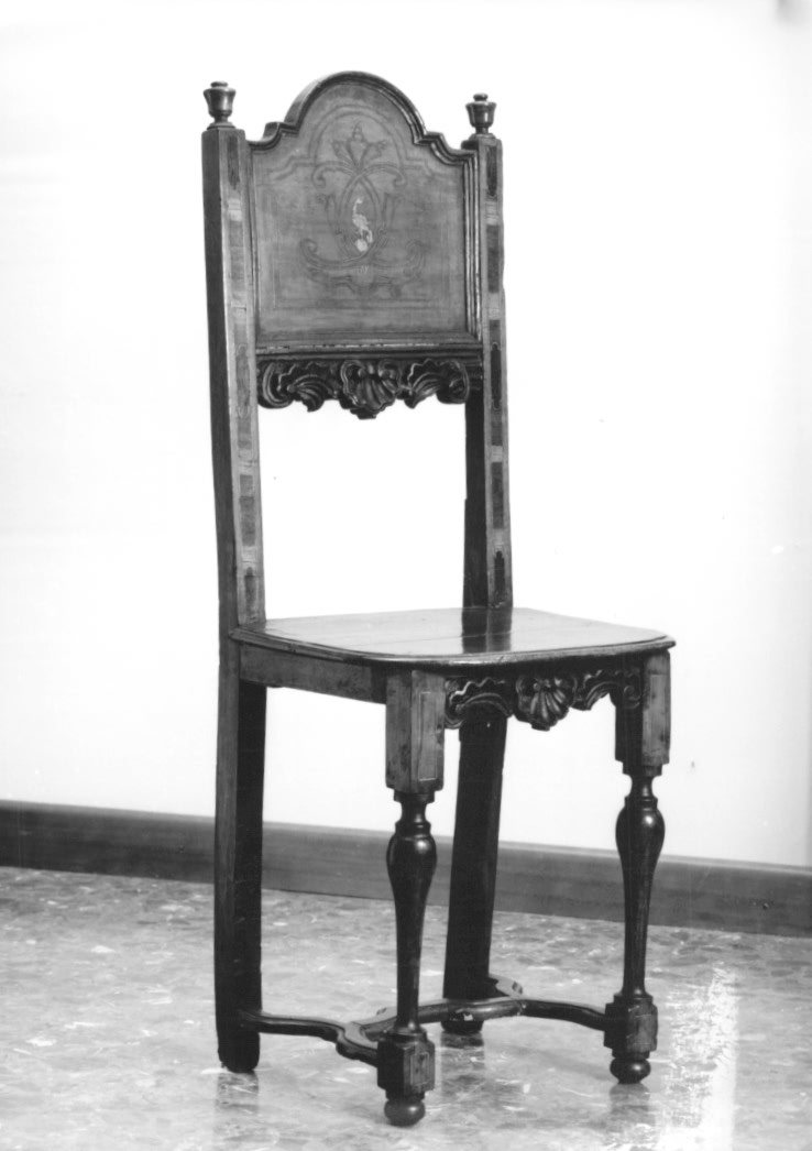 sedia - ambito friulano (sec. XVIII)