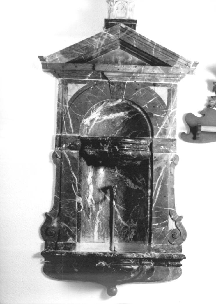 lavabo da sacrestia - ambito friulano (sec. XVIII)