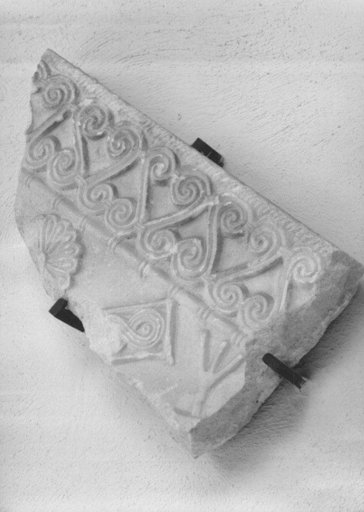 rilievo, elemento d'insieme - ambito friulano (sec. VIII)