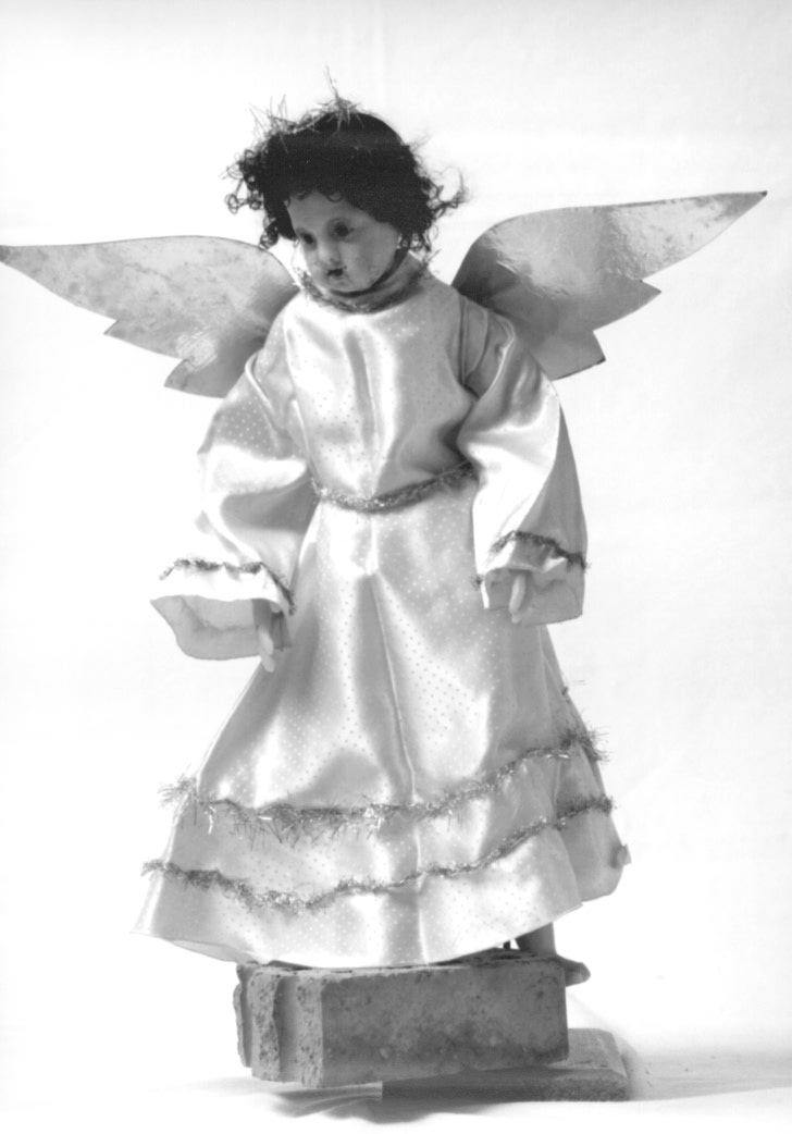 Angelo (statuetta di presepio) - ambito friulano (sec. XIX)