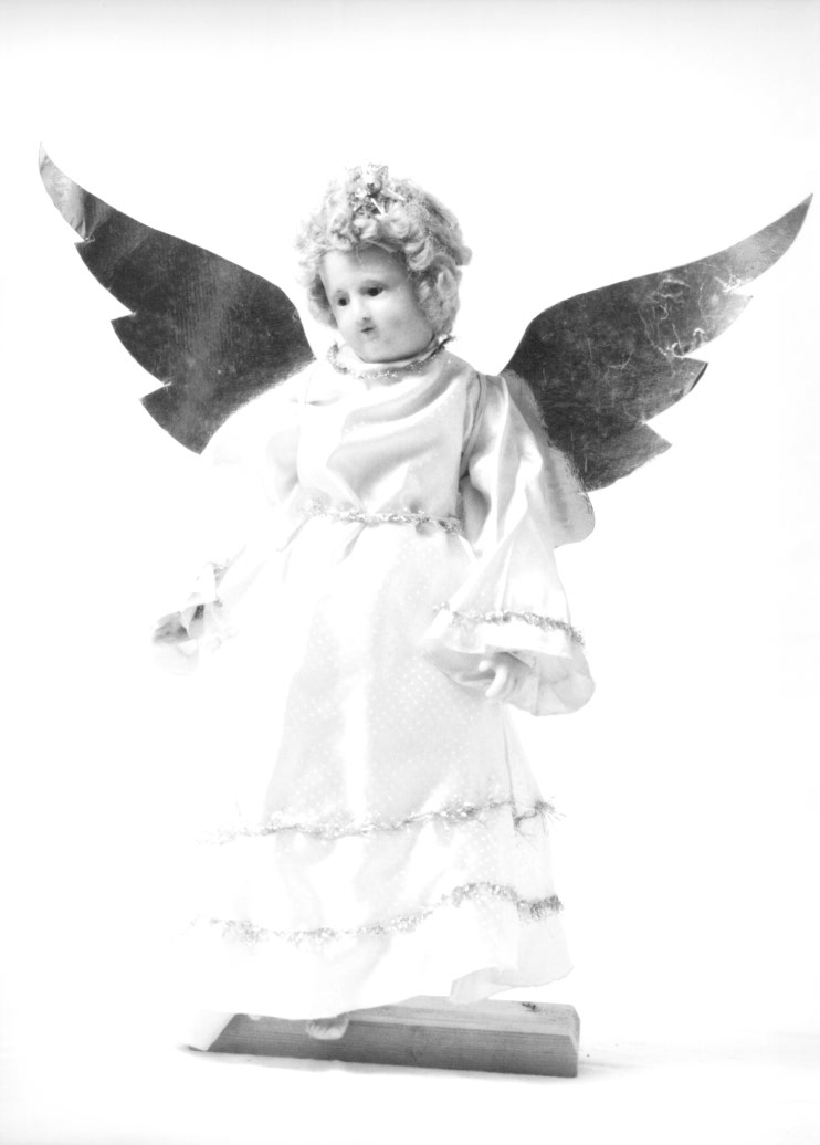 Angelo (statuetta di presepio) - ambito friulano (sec. XIX)