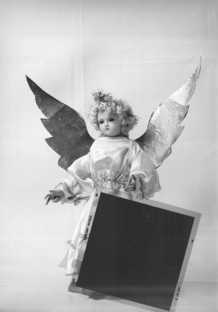 Angelo (statuetta di presepio) - ambito friulano (sec. XIX)