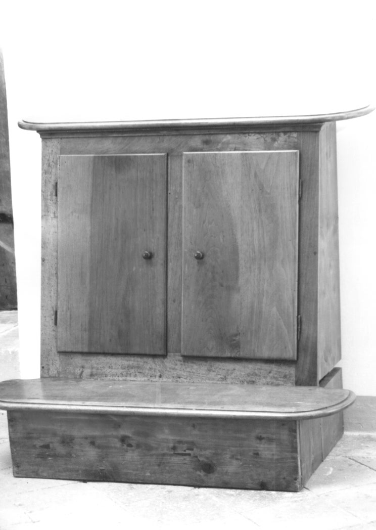 inginocchiatoio - ambito friulano (prima metà sec. XIX)