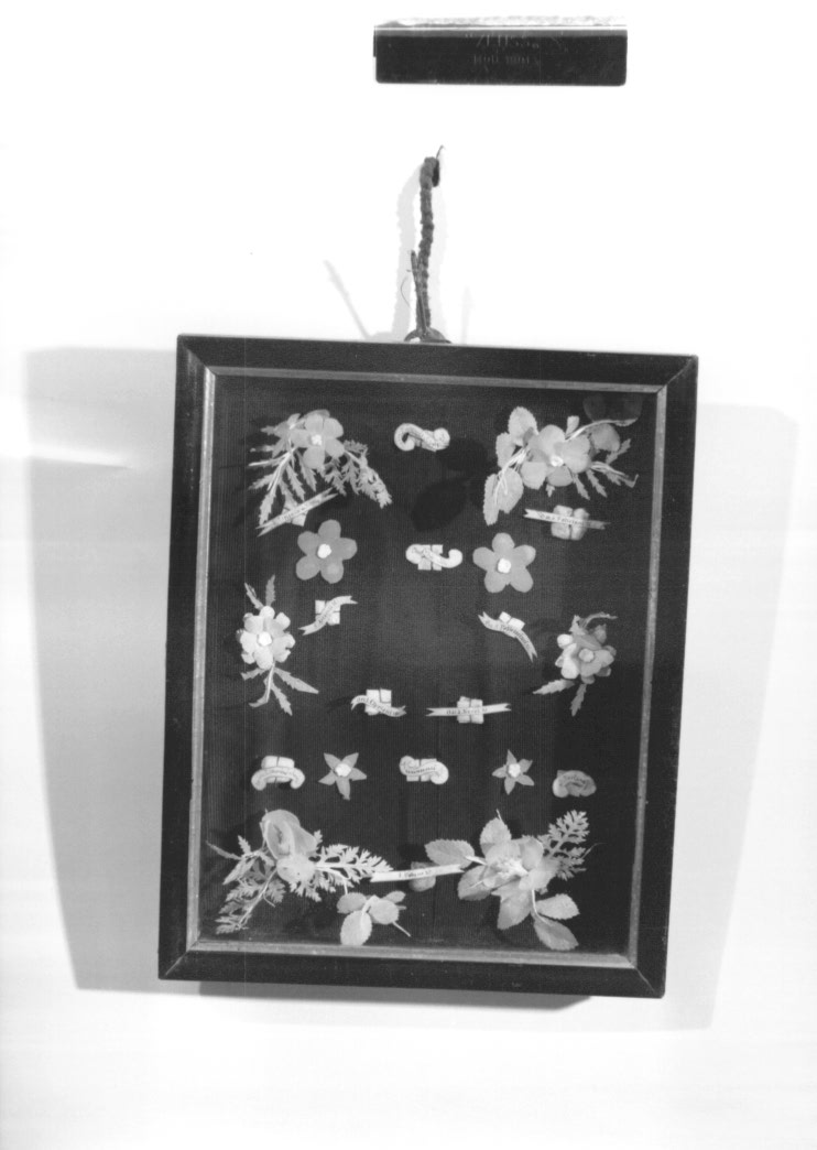 reliquiario - a tabella - ambito friulano (prima metà sec. XX)