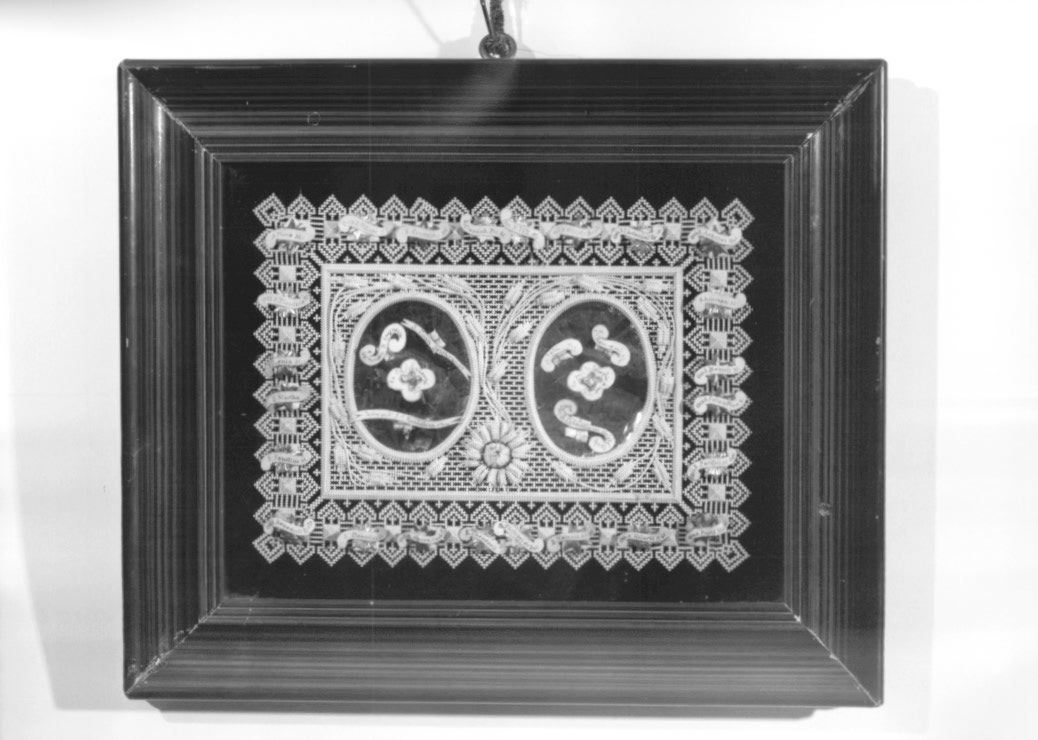 reliquiario - a tabella - ambito friulano (prima metà sec. XX)