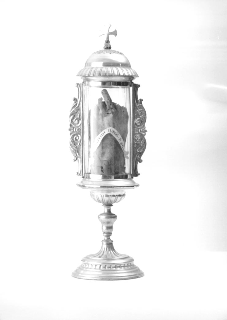 reliquiario - a ostensorio - ambito friulano (prima metà sec. XIX)