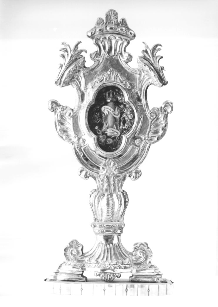 reliquiario - a ostensorio - ambito friulano (seconda metà sec. XVIII)