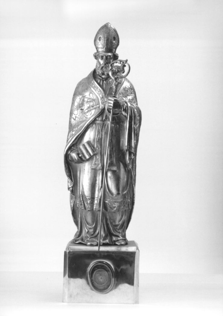 reliquiario - a statuetta - ambito friulano (sec. XIX)