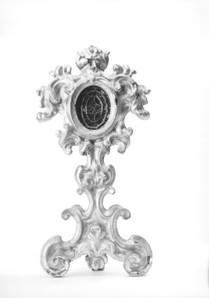 reliquiario - a ostensorio - ambito friulano (seconda metà sec. XVIII)