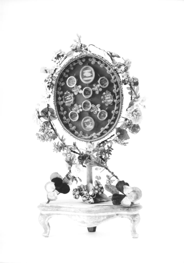 reliquiario - a ostensorio - ambito friulano (sec. XIX)