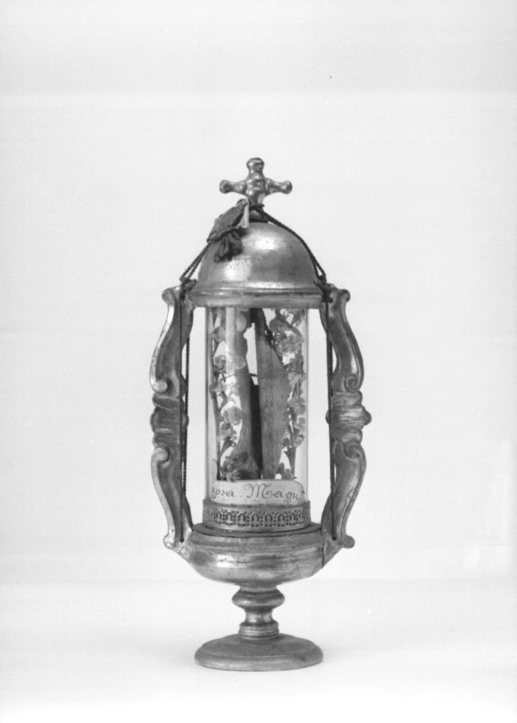 reliquiario - a ostensorio - ambito friulano (sec. XIX)