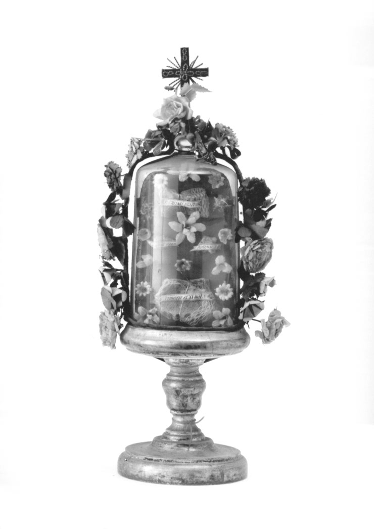 reliquiario - a vaso - ambito friulano (sec. XIX)