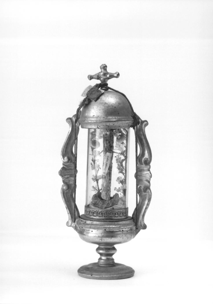 reliquiario - a ostensorio - ambito friulano (sec. XIX)