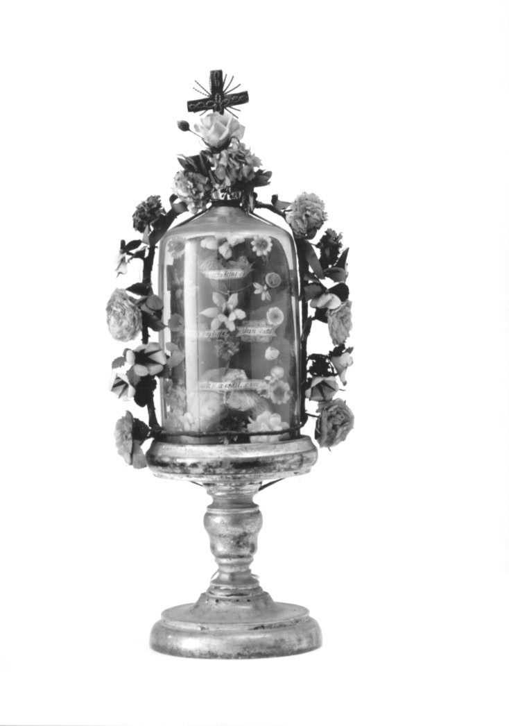 reliquiario - a ostensorio - ambito friulano (sec. XIX)