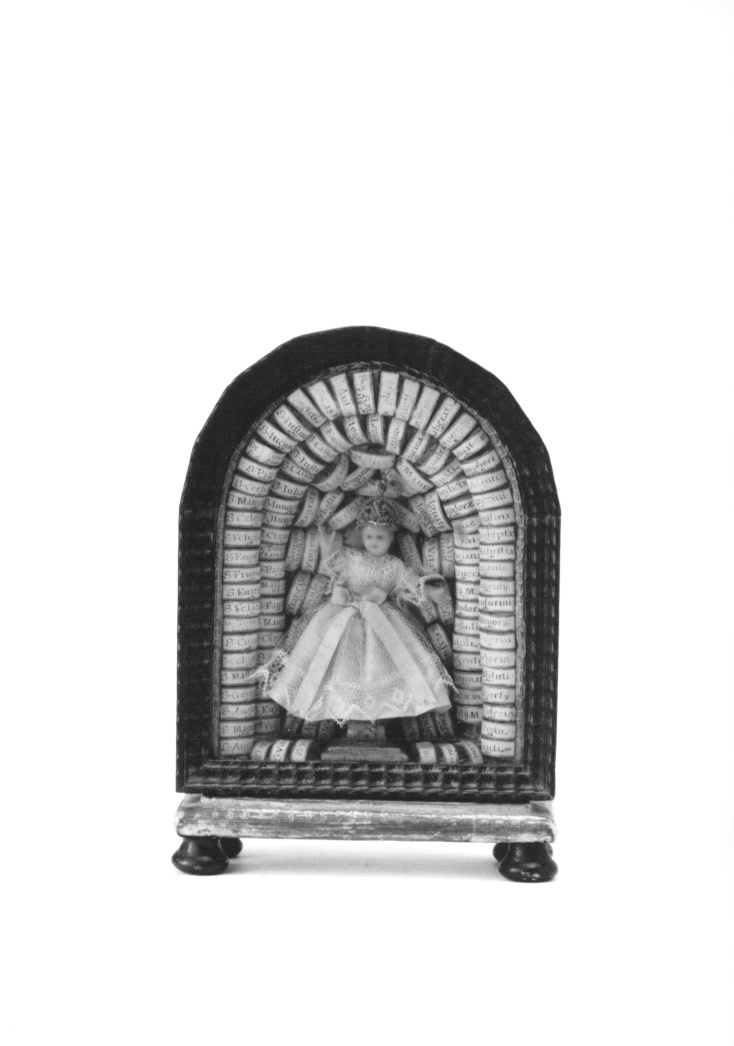 reliquiario - a tabella - ambito friulano (sec. XIX)