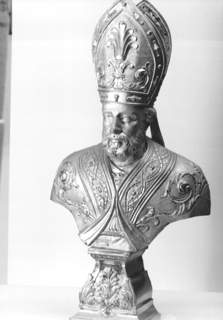 reliquiario - a busto - ambito friulano (sec. XIX)