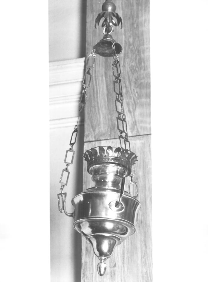 lampada pensile - ambito friulano (sec. XX)