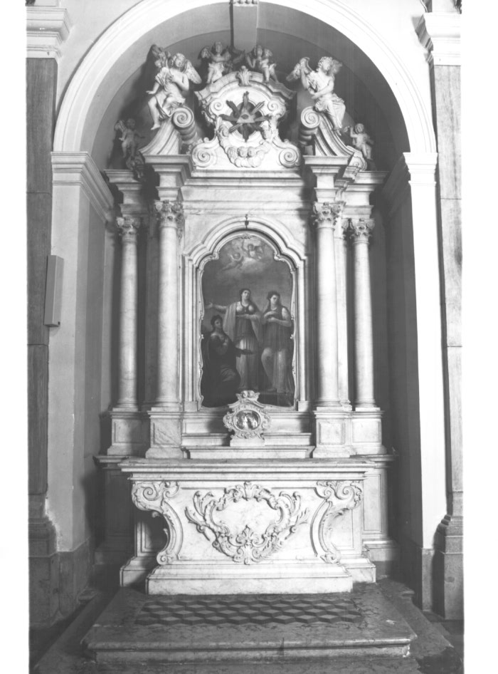 Santa Lucia tra Sant'Agata e Sant'Apollonia (dipinto) - ambito friulano (sec. XIX)