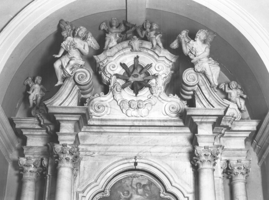 fastigio d'altare - ambito friulano (sec. XVIII)