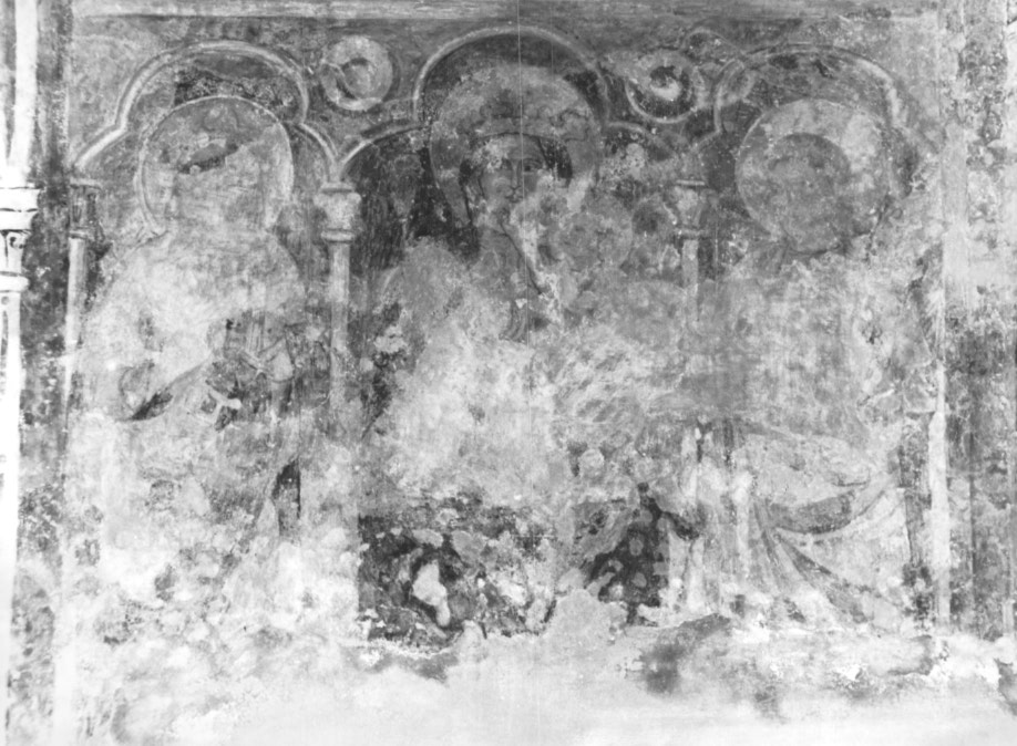 Madonna con Bambino e Santi (dipinto) - ambito friulano (sec. XIV)