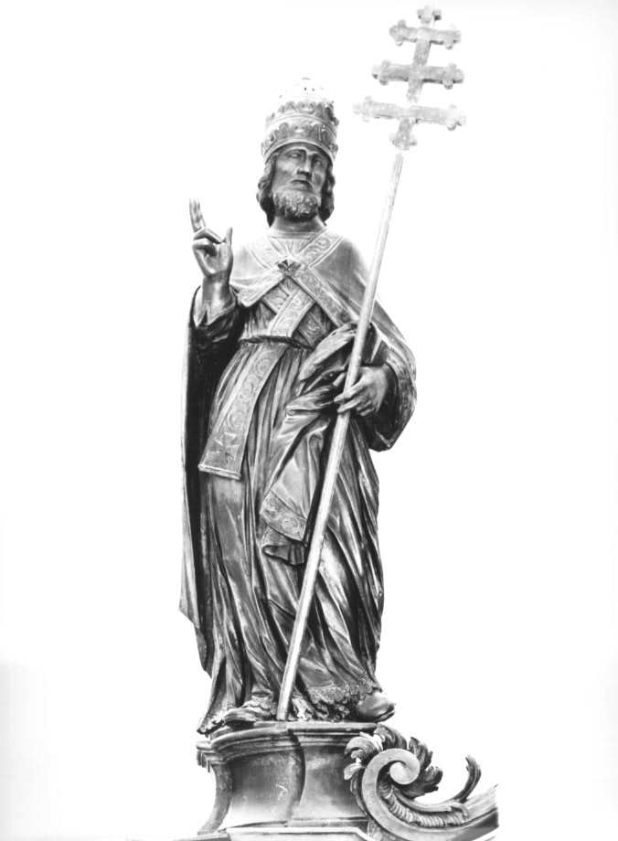 San Silvestro (statua) - ambito friulano (seconda metà sec. XVIII)