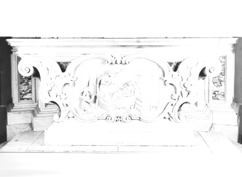 paliotto - a pannello piano - ambito friulano (secc. XVII/ XVIII)