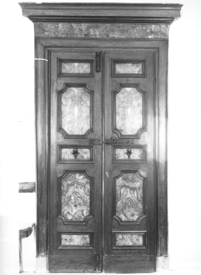 porta - a due battenti - ambito friulano (sec. XVIII)