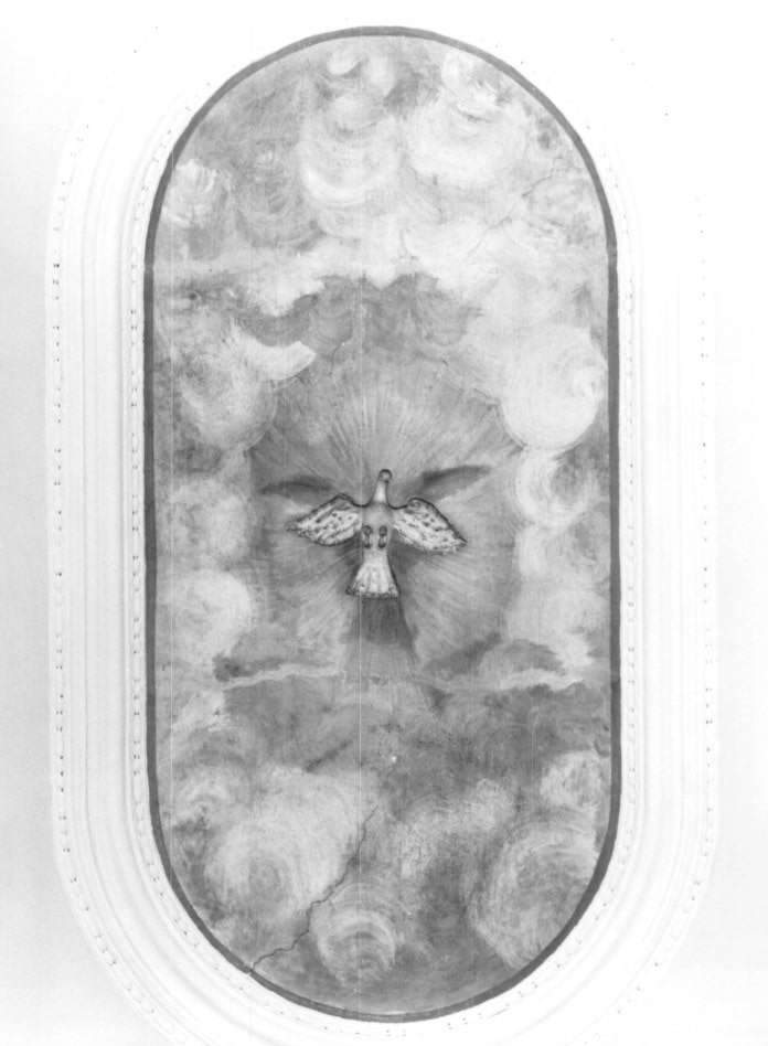 Colomba dello Spirito Santo (decorazione plastica) - ambito friulano (secc. XVII/ XVIII)