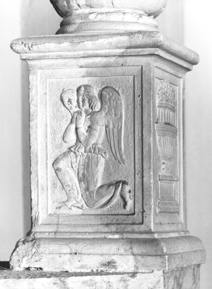 Angelo in preghiera (rilievo) - ambito friulano (sec. XVI)