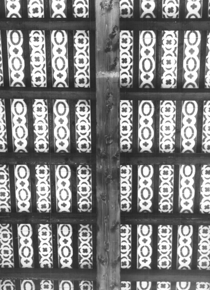 soffitto dipinto - ambito friulano (sec. XX)