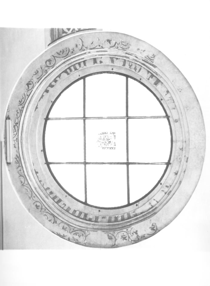 Motivi decorativi (dipinto) - ambito friulano (sec. XVI)