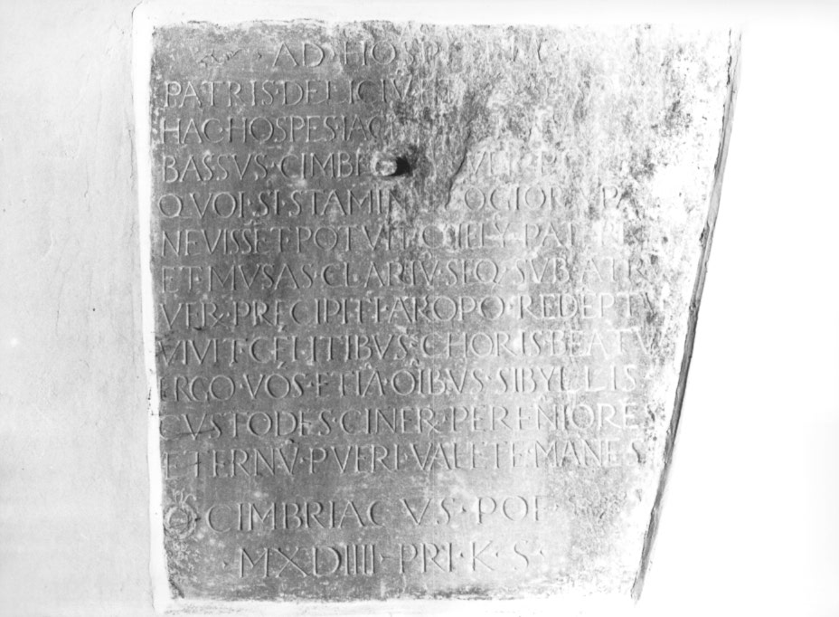 lapide - ambito friulano (sec. XV)