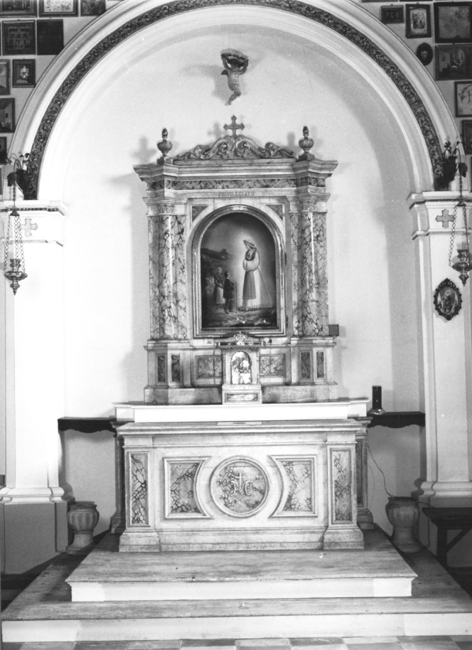 altare maggiore - ambito friulano (sec. XIX)